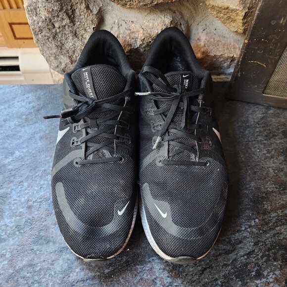 Nike Quest 4 DA1105-006 Black/White Running Sneakers Size 11.5 - Picture 4 of 11